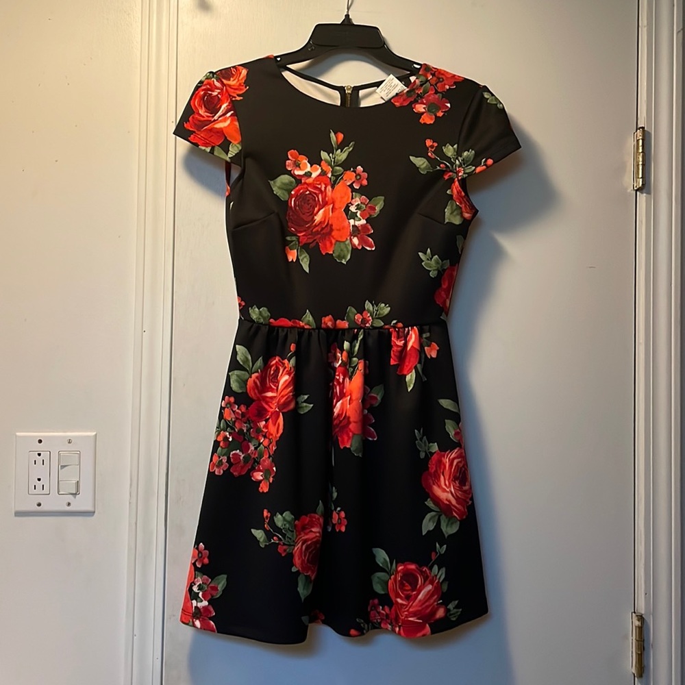 Floral formal dress